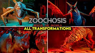 Zoochosis - All Animals Transformations and Boss Fights