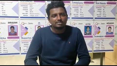 Congratulations Rohit ...student of Qspiders Velachery.