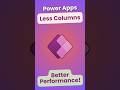 Explicit Column Selection for SharePoint! #microsoftpowerapps