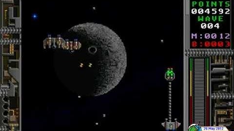 Galactix v1.3 (1992, MS-DOS) - Full Gameplay [360p]