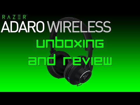 Razer Adaro Wireless Unboxing and Review