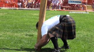 Daniel Mckim ( World Champion )  Caber Toss ... The clock strikes 12 screenshot 1