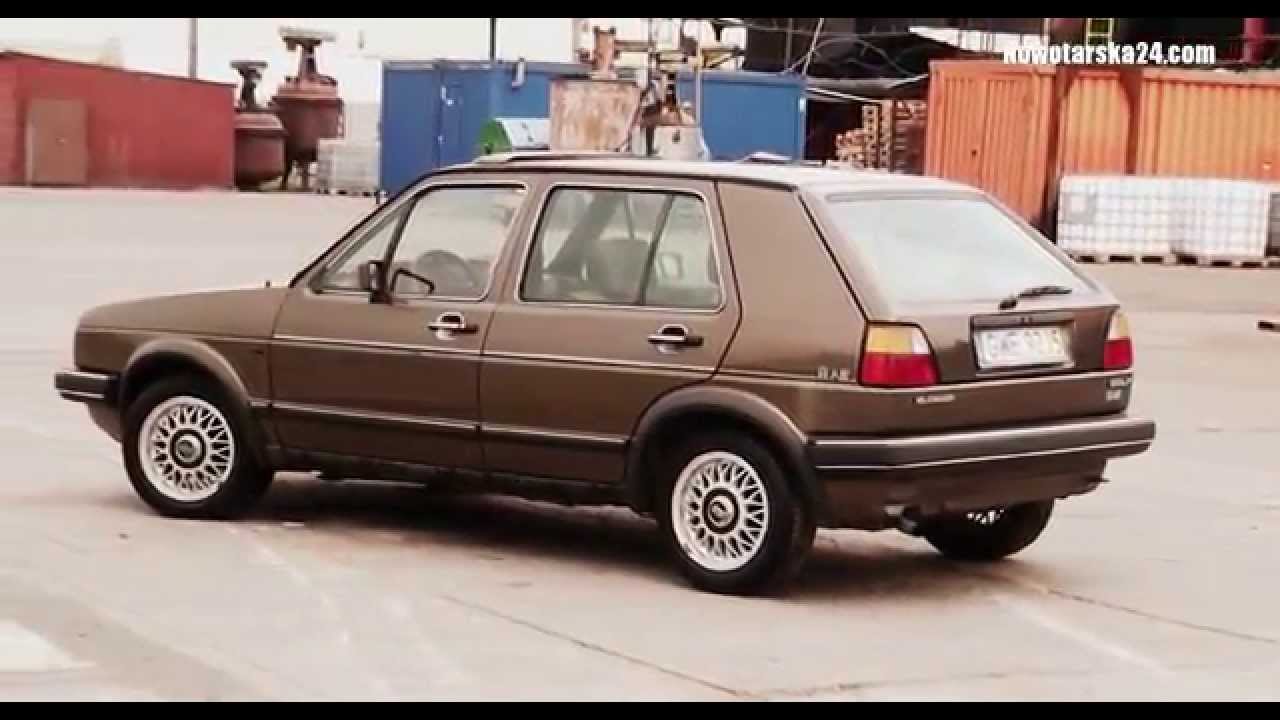 Golf 2 FLAIR 1985 Radek Sinkiewicz KULTOWE TAXI Gdańsk