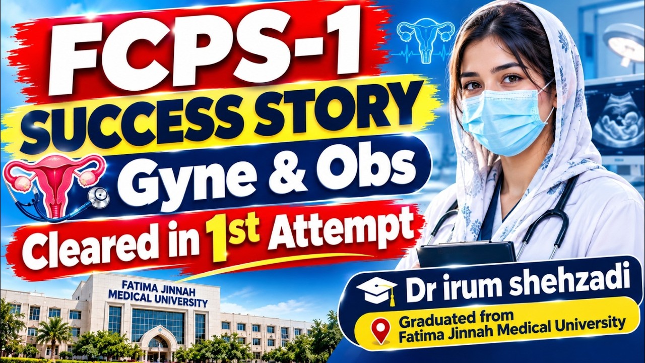 🏆 FCPS-1 SUCCESS STORY | Dr. Irum Shehzadi | Gyne & Obs | Cleared in 1st Attempt | Dr Hafiz Atif |