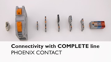 Connectivity for control cabinets with COMPLETE line
