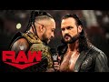 Damian priest tells drew mcintyre to blame himself raw highlights may 13 2024