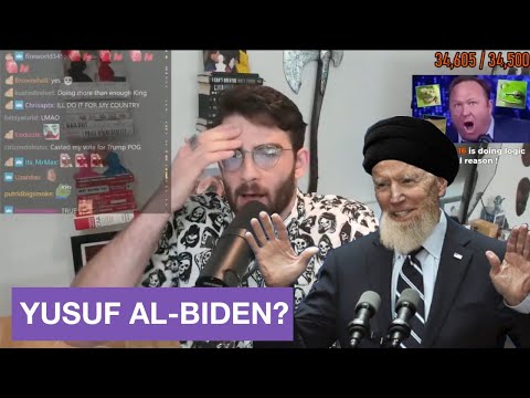 Thumbnail for Joe Biden was blessed by GOD – HasanAbi on 2020 election day