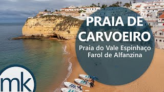 Farol de Alfanzina, Praia do Vale Espinhaço & Praia de Carvoeiro