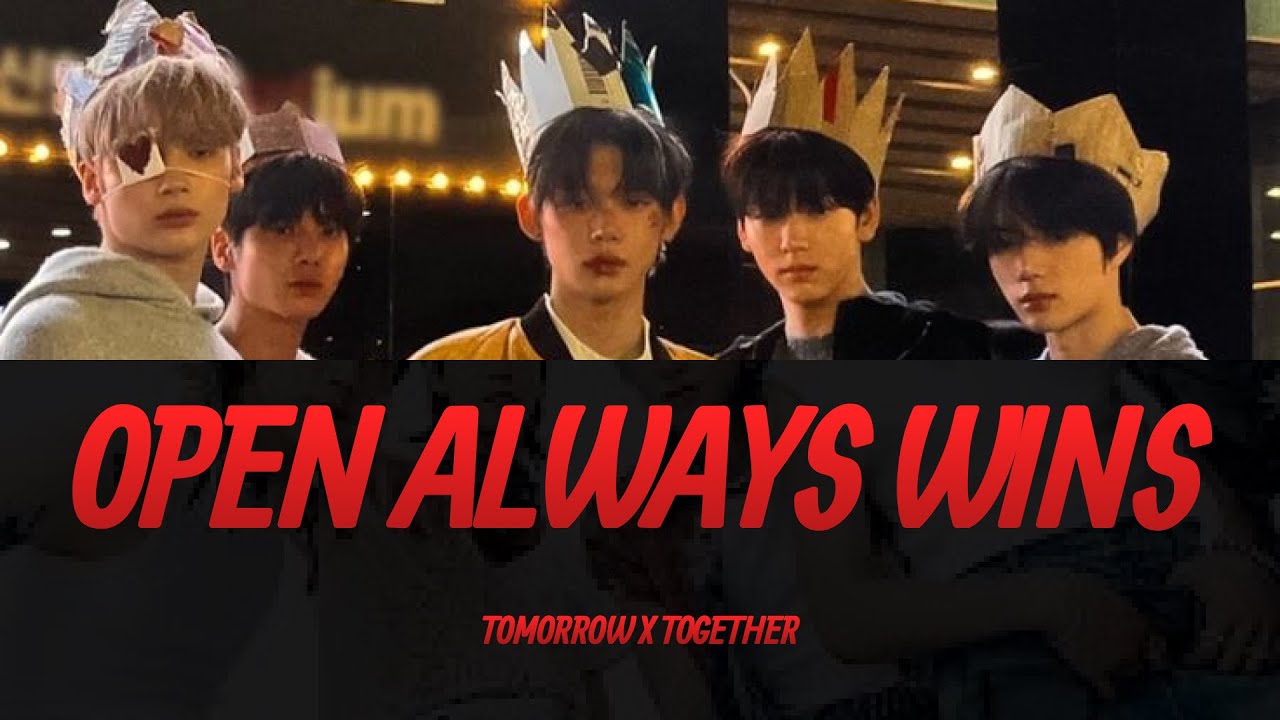 GalaxyxTXT: ‘Open Always Wins’ Lyrics Video | KPOPWorld Music