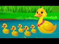 Five Little Ducks Went Out One Day | Nursery Rhymes &amp; Kids Songs | Counting For Children