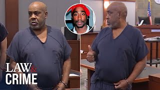 Tupac Shakur Murder Suspect Gives 'Thumbs Up' Before Judge Sets Bail, Grants House Arrest