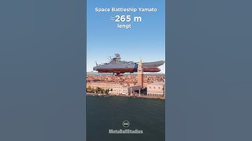 Space Battleship Yamato! 🤯🏴‍☠️ (265 m)