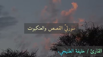 سورة القصص والعنكبوت / خليفة الطنيجي