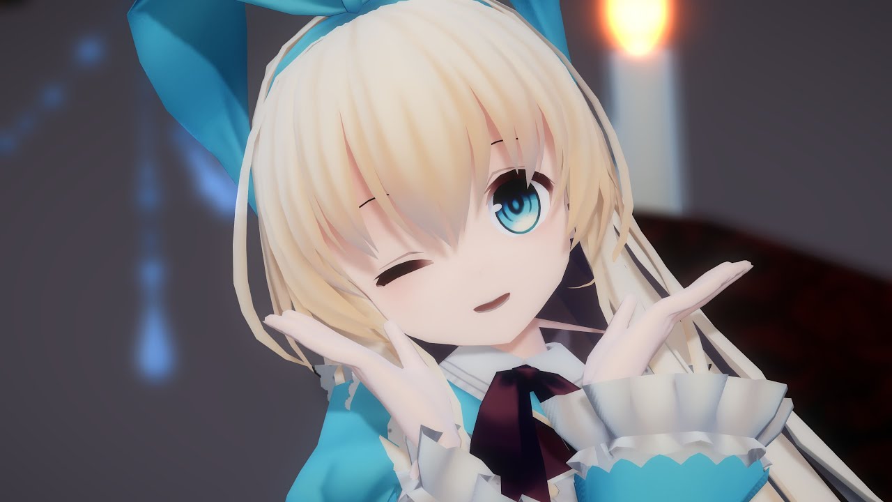 Mmdグリムノーツ グリムノーツ Repageのアリスが可愛く 君色に染まる Dyed With Your Color 4k Youtube