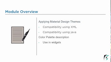 01 #2 1 Android Material Design   Introduction and Module Overview