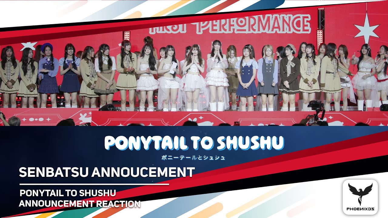 [BNK48] BNK48 6th Album Senbatsu Announcement Reaction - PONYTAIL TO SHUSHU