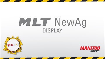 Manitou - Telehandler - MLT NewAg - Display