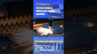 Chinese leading manufacturer CNC metal plate fiber laser cutting machine 30kw 30000w