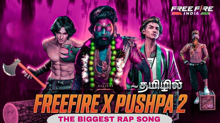 Free Fire Max X Pushpa 2 | Biggest Rap Song 2024 | Free Fire Song