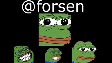 Forsen bans FeelsWeirdMan emote (REUPLOAD)