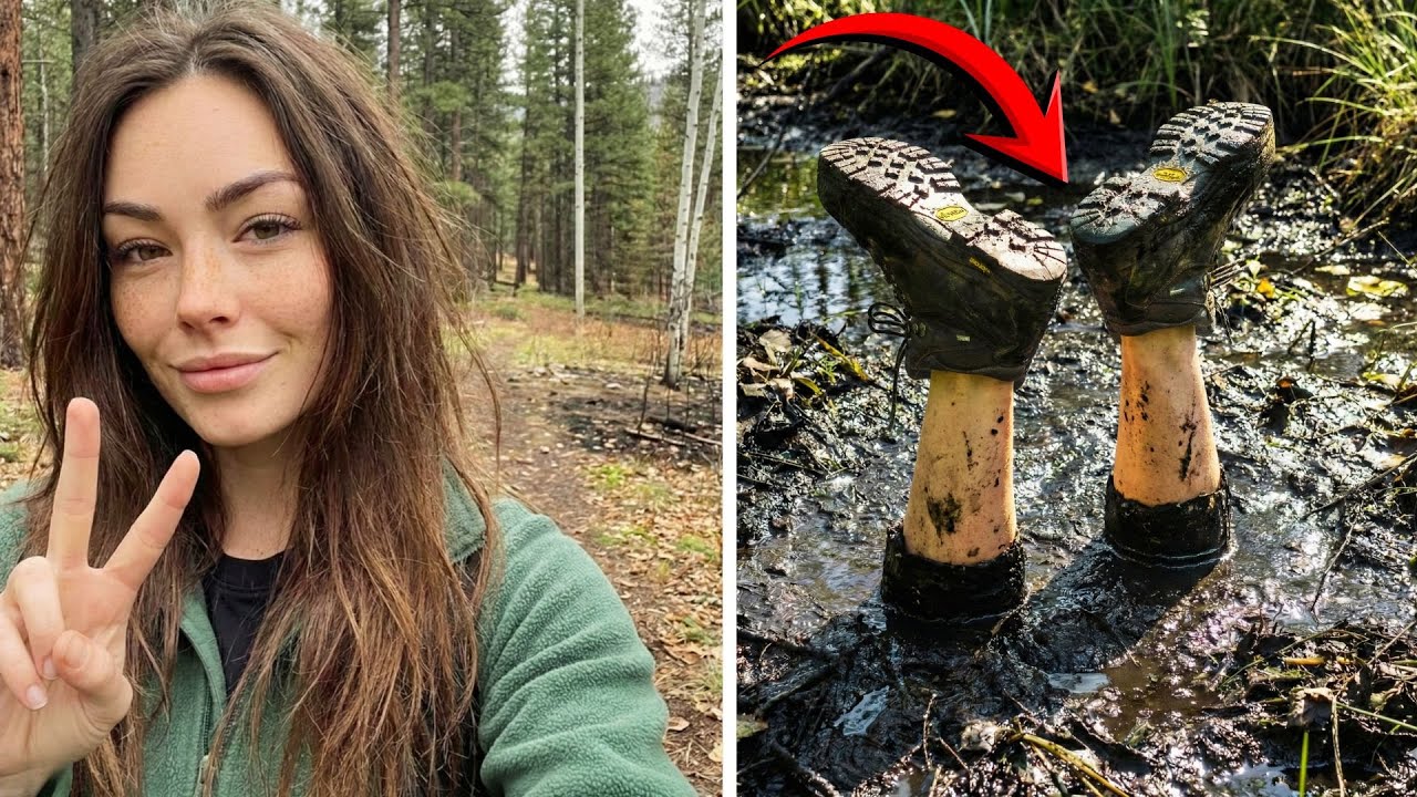 Chica desapareció en Montana: 2 semanas después la hallan cabeza abajo en lodo profundo...