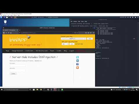 BWAPP - Server-Side Includes (SSI) Injection