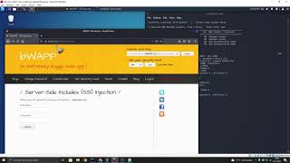 BWAPP - Server-Side Includes (SSI) Injection
