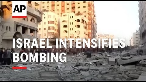 Israel intensifies bombing of remaining residential buildings amid Gaza City offensive