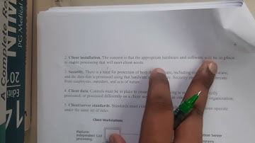 5.1 Testing Client Server Systems