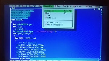 Moving car in C programming by Vijay