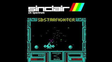 Sinclair ZX Spectrum   3D Starfighter   4of9