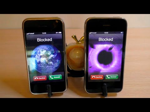 iPhone 2G & iPhone 3G with the Apple incoming call