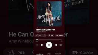 AMY WINEHOUSE He Can Only Hold Her #listenmyshorts #channelrock #followme #shortsrock #classic blues