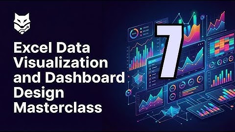7.Pie & Donut Charts | Excel Data Visualization and Dashboard Design Masterclass