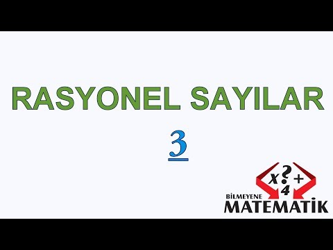 RASYONEL SAYILAR #3 YGS Matematik Konu Anlatımı