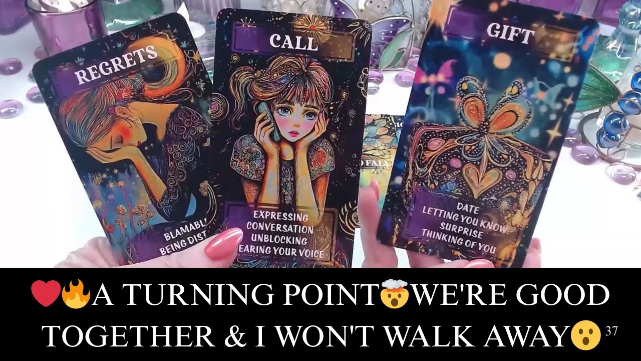 ❤️‍🔥A TURNING POINT🤯WE'RE GOOD TOGETHER & I WON'T WALK AWAY😮TWIN FLAME LOVE TAROT💖✨#twinflamelove