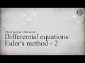 Euler&#39;s method - 2
