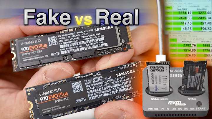 Fake vs Real SSD (in 2025) - Can You Spot the Difference?