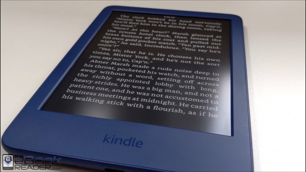 2022 Kindle Review Denim Blue (11th gen) YouTube