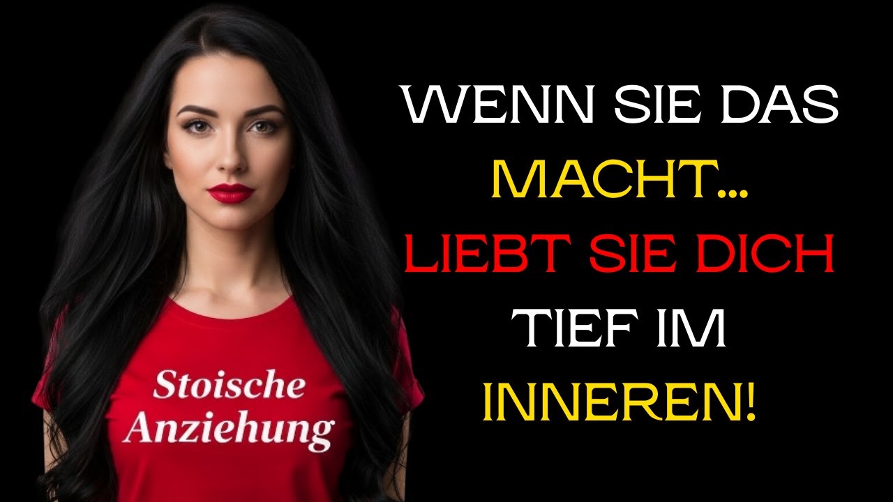 5 Dinge, die Frauen NUR für den Mann tun, den sie wirklich wollen | Stoizismus