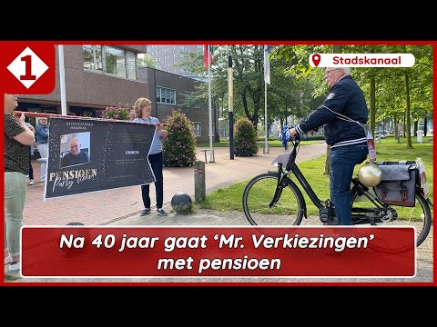 Mr. Verkiezingen van Stadskanaal gaat met pensioen