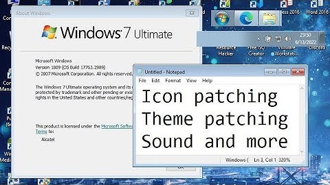 BEST WINDOWS 7 THEME FOR WINDOWS 10/AERO GLASS (OUTDATED, CHECK DESC)
