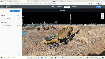 Drone Deploy  creates a 3D copy, elevation data, volumetric measurements
