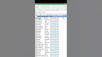 Hyperlink maps in Excel  #shorts #excel #WORDtips #tips #tricks #officetips