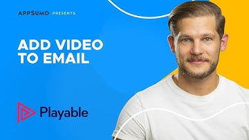Playable Video Email How-To on AppSumo