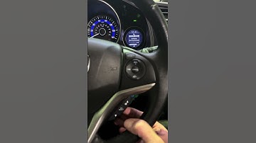 Honda Jazz Tire Warning System Reset