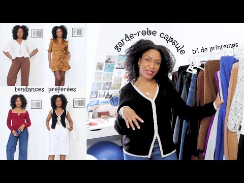 Spring sorting & fittings, capsule wardrobe, trends & favorite pieces