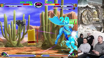 MvC2: Josh 360 - Storm Trijump Infinite variations (9 reps) .:2.25.23:. [Player Cam]