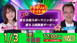 ボートレース桐生（公式）の配信のサムネイル画像