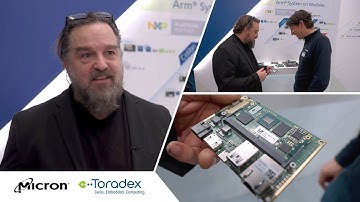 Low Total Cost of Ownership & Long-Term Solutions with Micron and Toradex | EW 2023